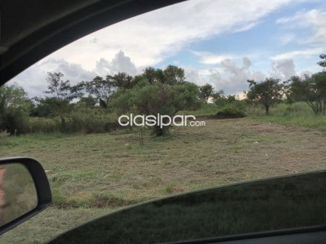 Terreno a una cuadra de acceso sur en ypane 45 millones