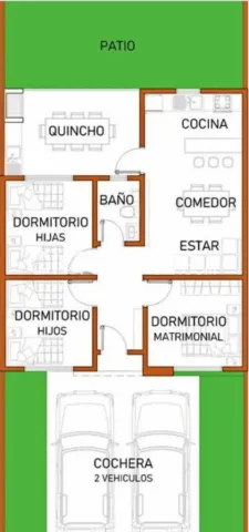 Chalet de 3 dormitorios en Villa Elisa — foto 3
