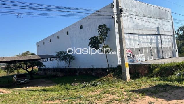 Villeta, guarambaré: 735m2, deposito en 2 niveles + parking, alquiler, 15.000.000 gs — foto principal