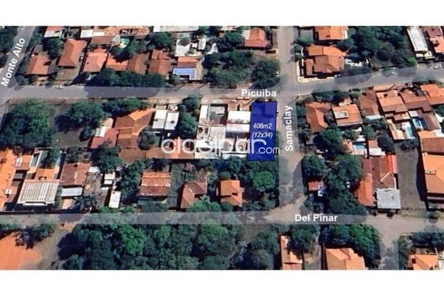 Terreno en esquina Luque - zona conmebol