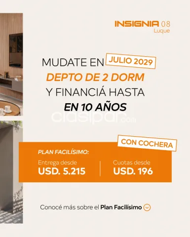 Departamentos en pozo de 2 dormitorios en Luque - jardín de oro, foto 5