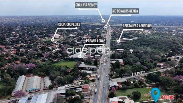 Amplio terreno comercial en Ñemby! — foto principal