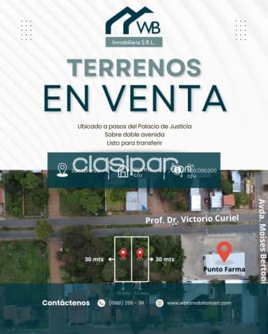 Terrenos en venta en San Lorenzo – ¡excelente oportunidad!