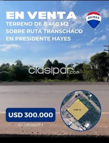 Terreno en Venta – 8 460 m² – Falcón – Intersección PY12 y PY09 — foto 2