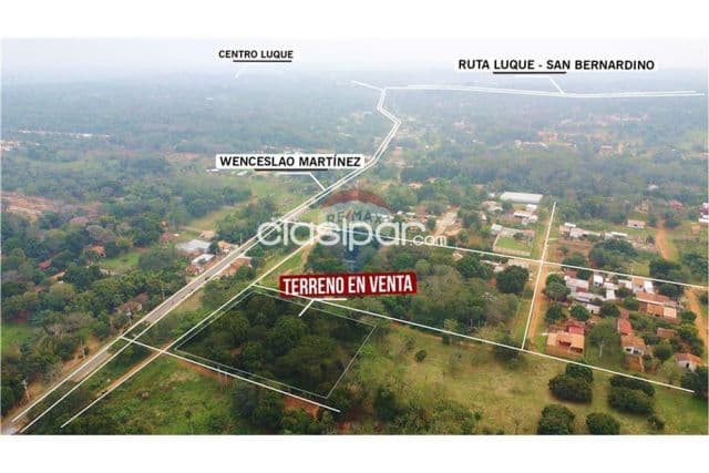Terreno 62 X 80 total 4.807 m2 Luque-yukyry a pasos de avda,wenceslao martinez