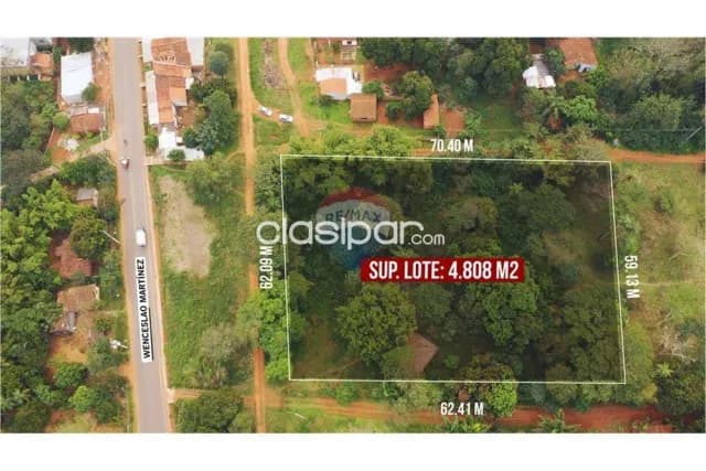 Terreno 62 X 80 total 4.807 m2 Luque-yukyry a pasos de avda,wenceslao martinez — foto 3
