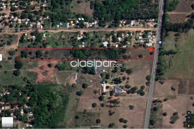Terreno 1 hectarea ruta Luque San Bernardino — foto 5