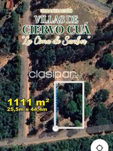 Invierta en villas de ciervo cuá, San Bernardino lote de 1.111 m² sobre avenida principal, foto 4