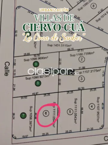Invierta en villas de ciervo cuá, San Bernardino lote de 1.111 m² sobre avenida principal, foto 5
