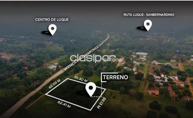 Terreno en Luque ideal para proyectos inmobiliarios — foto 2
