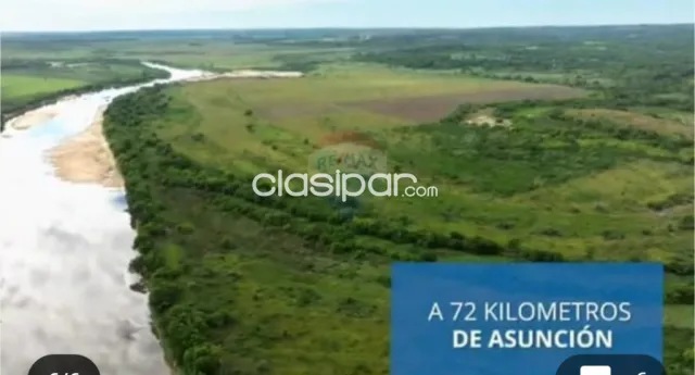55 hectáreas en arroyos y esteros-cordillera c/80 mtrs de playa s/rio manduvira, foto 3