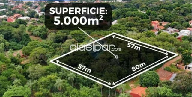 Terreno 5.000 m2 s/calle ybapuru bo.campo grande-Luque a mtrs del cit zona insignia3 — foto 4