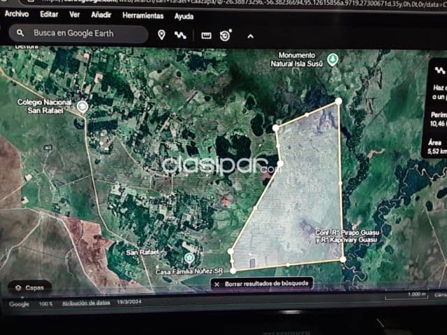 Yegros, caazapá: 282 has agro-ganaderas, ideales p/ producción y plantación, linda c/ rio, foto 1