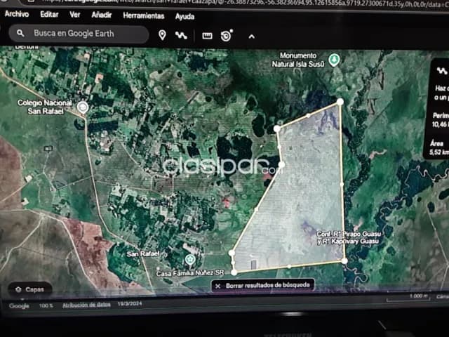 Yegros, caazapá: 282 has agro-ganaderas, ideales p/ producción y plantación, linda c/ rio, foto 2