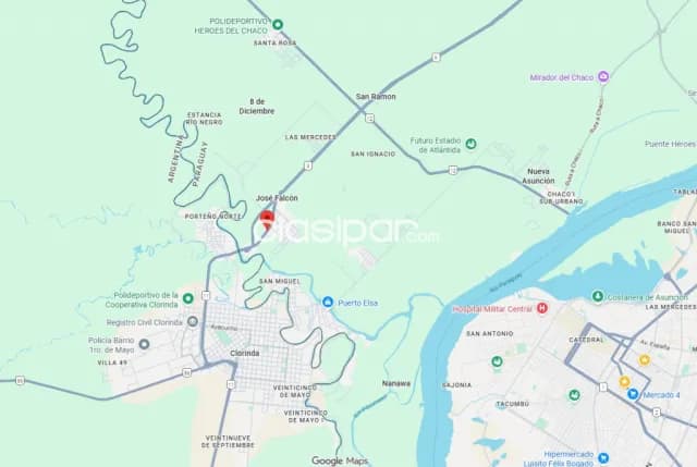 Chacoí, prox. Aduana s/ ruta: 1.000 m2 a precio de oferta total, 350.000.000 gs — foto 2
