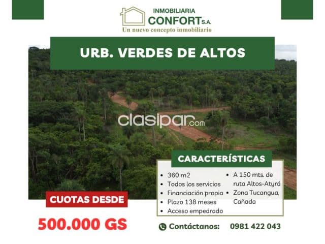 Lotes en altos — foto 1