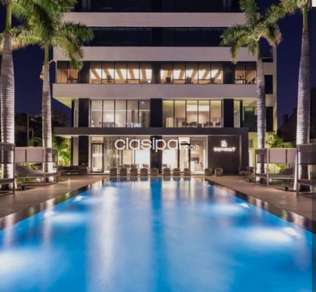 Avda. Sta. Teresa: Elegante depto. Amoblado, 3 dormit, amenities, seguridad, piscina