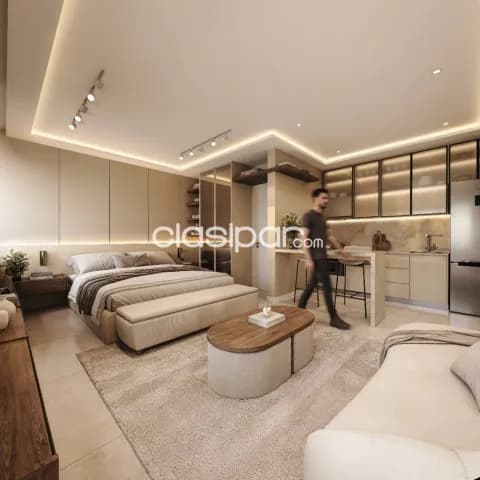 Lujoso departamento en pozo edificio æter by civis, foto 4