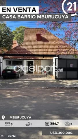 Casa en venta de 3 habitaciones en Barrio Mburucuyá – Asunción, foto 2