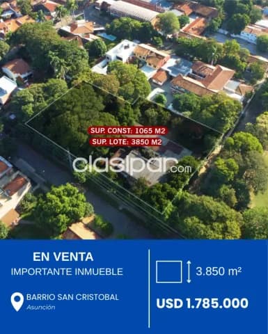 San cristóbal, prox. Wtc, sta. Teresa: Maravillosos 3.850m2 p/ desarrollos residenciales, foto 2