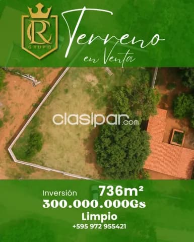 Terreno amplio y amurallado en Limpio — Una oportunidad, foto 2