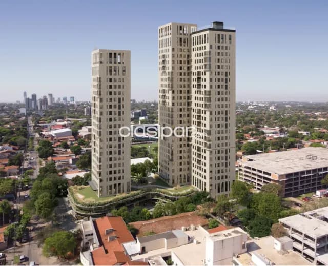 En venta departamentos en pozo de 1 dormitorio en ZUBA MOLAS PLAZA - Asunción, foto 4