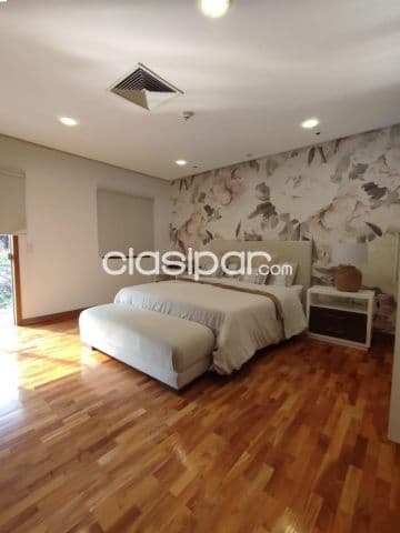 Casa en condominio cerrado amoblada en barrio mcal estigarribia