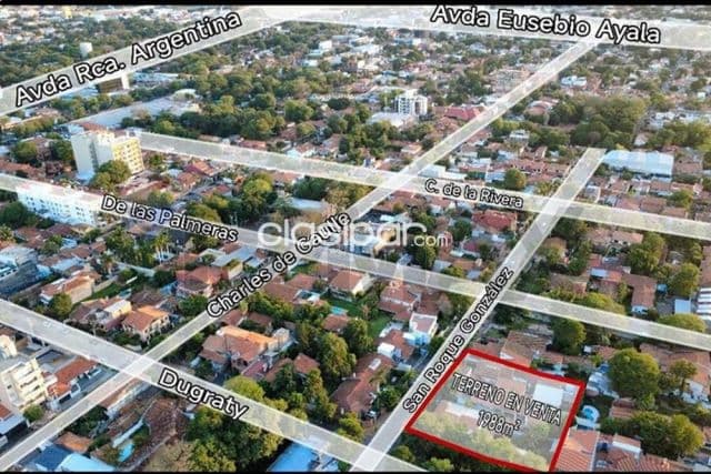 Importante terreno en esquina en Recoleta