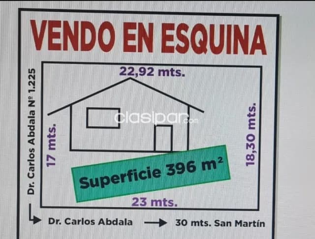 🛑 SOLO DECILE NO: a la Esquina + rentable zona Shopping Sol 🌅 : VENDO TERRENO 📐393m2‼️, foto 2
