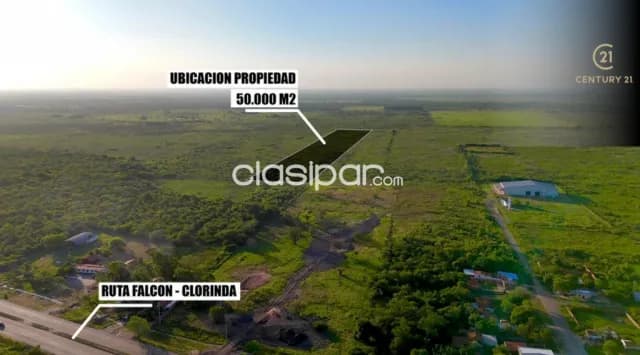 En venta 5 ha. Zona chaco’i – puerto falcón, foto 2