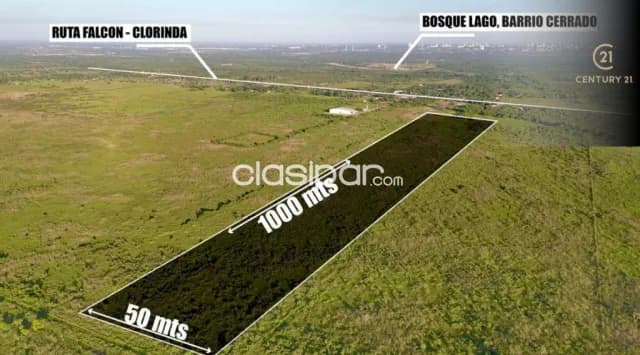 En venta 5 ha. Zona chaco’i – puerto falcón, foto 3