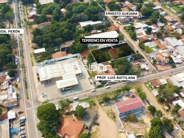 1200m2 en ita enramada lugar estratégico, vivienda, edificio etc. 12916