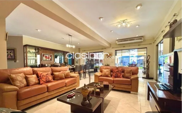 Casa lujosa c/4 hab.suite, piscina amplios espacios y terreno en villa aurelia — foto 2