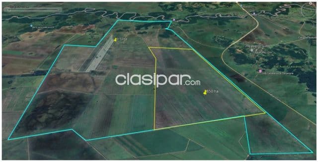 San pedro del paraná, prox. Ruta 9: 3.150has s/ rio, p/ agriculcura, soja, etc, foto 1