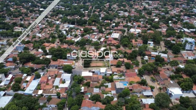 Terreno en lambare barrio san rafael, esquina 800m2, foto 3