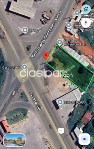 amplio terreno sobre Acceso Sur cruce con Ruta Ypané Villeta, foto 3