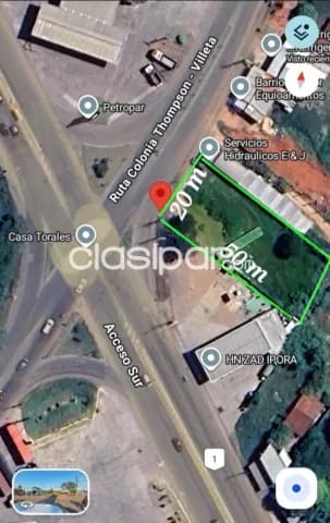 amplio terreno sobre Acceso Sur cruce con Ruta Ypané Villeta, foto 5