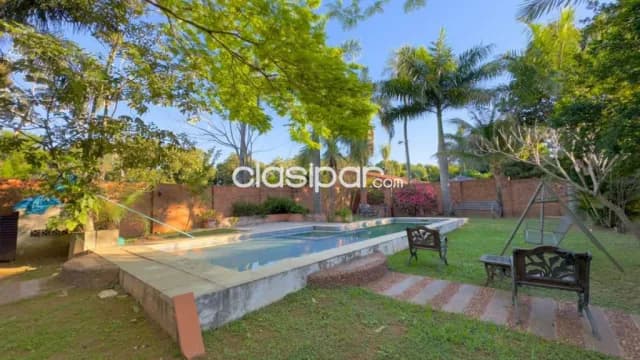 Amplio terreno con casa de 3 dormitorios y piscina en areguá - patiño, foto 3