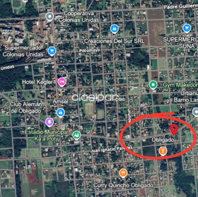 Lote de 658 m2 en obligado, sobre avenida — foto 5