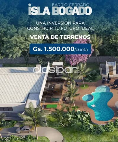 De terrenos en el barrio cerrado isla bogado Luque, foto 2