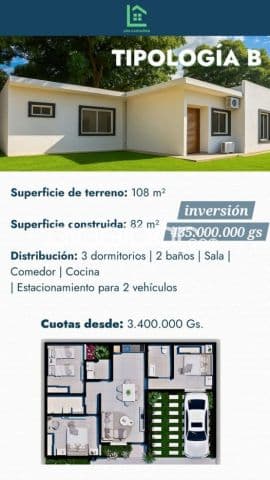 Duplex en Luque cod 6060