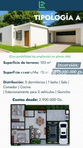 Duplex en Luque cod 6059