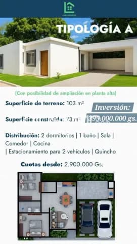 Duplex en Luque cod 6059, foto 2