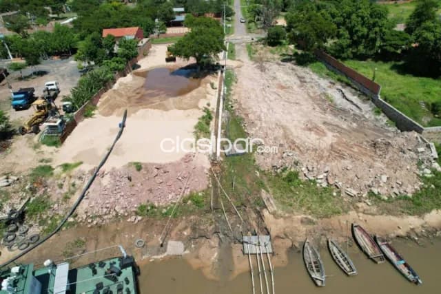 Terreno estratégico sobre rio paraguay — foto 2