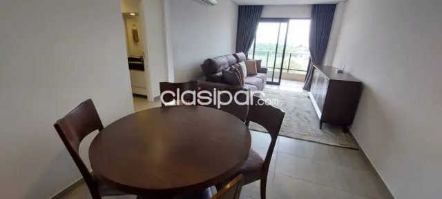 Departamento amoblado en el ed. Paraná playa costanera: 2 habitaciones y 1 baño — foto 4