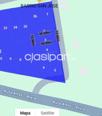 En Venta Oportunidad única Terreno en Venta en Altos, Cordillera – Barrio San José — foto 2
