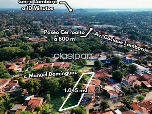 1045 m2 en Lambaré salida de calle a calle 13526, foto 4