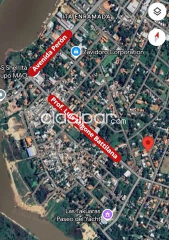 De terreno en lambare zona itaenramada, foto 2
