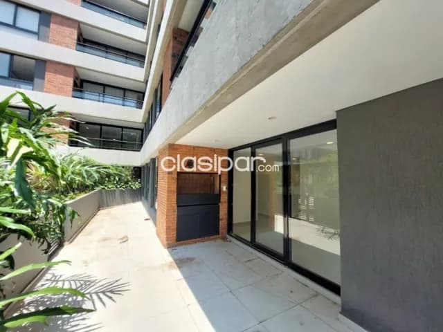 En venta departamento de 3 dormitorios con patio privado en el urban ykua sati asuncion, foto 3