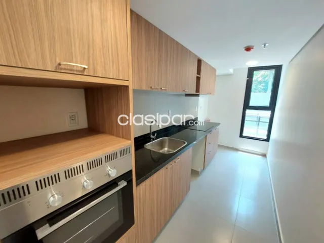 En venta departamento de 3 dormitorios con patio privado en el urban ykua sati asuncion, foto 4
